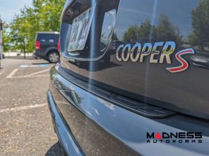 MINI Cooper F55 Bumper Guard - Rear - CravenSpeed - Rubber Version (2014+)